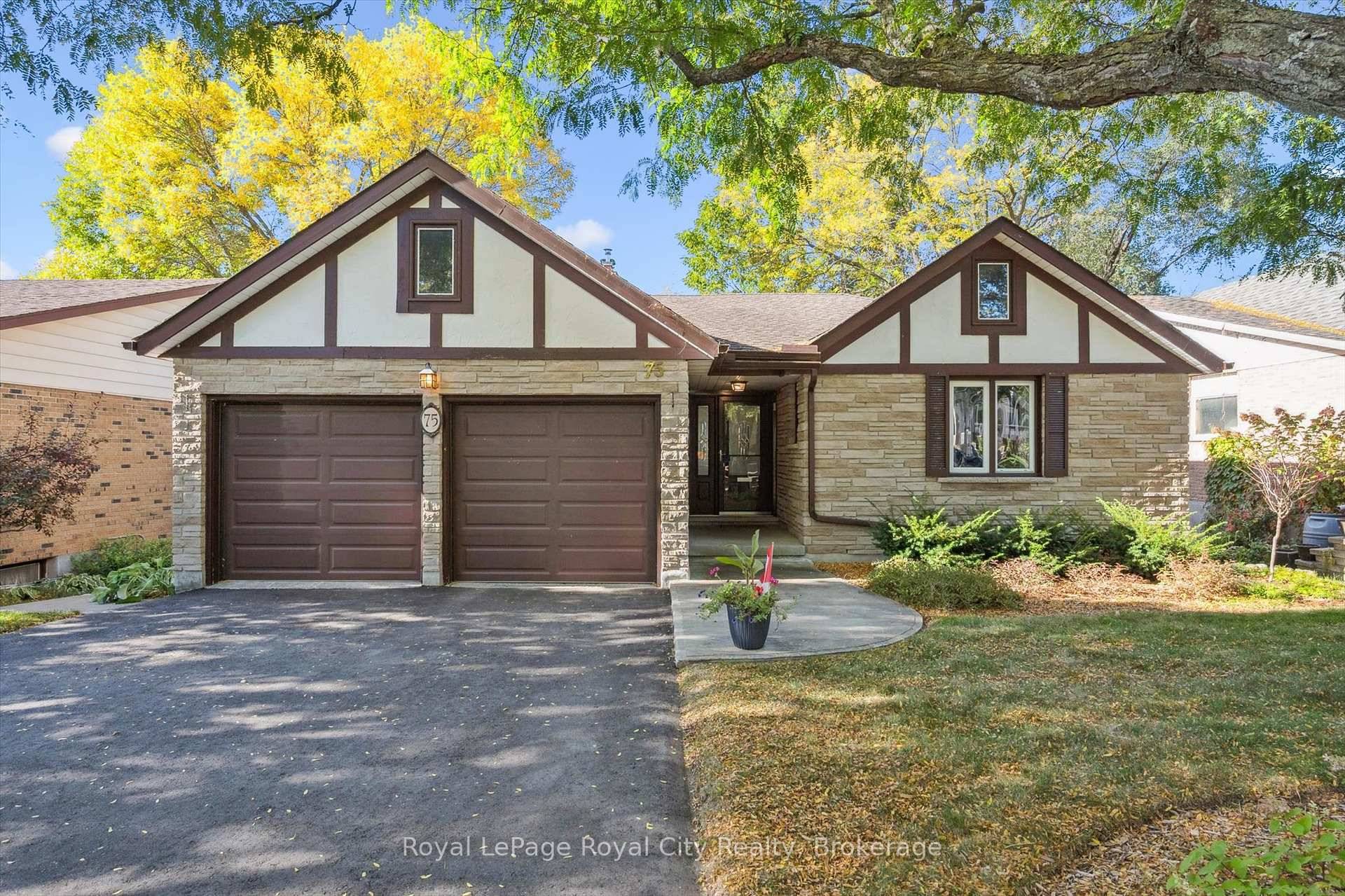 Welcome to 75 Shadybrook Crescent a charming Tudor style bungalow nestled in the highly desirable Kortright West neighbourhood, just steps from Preservation Park and its incredible trail system !