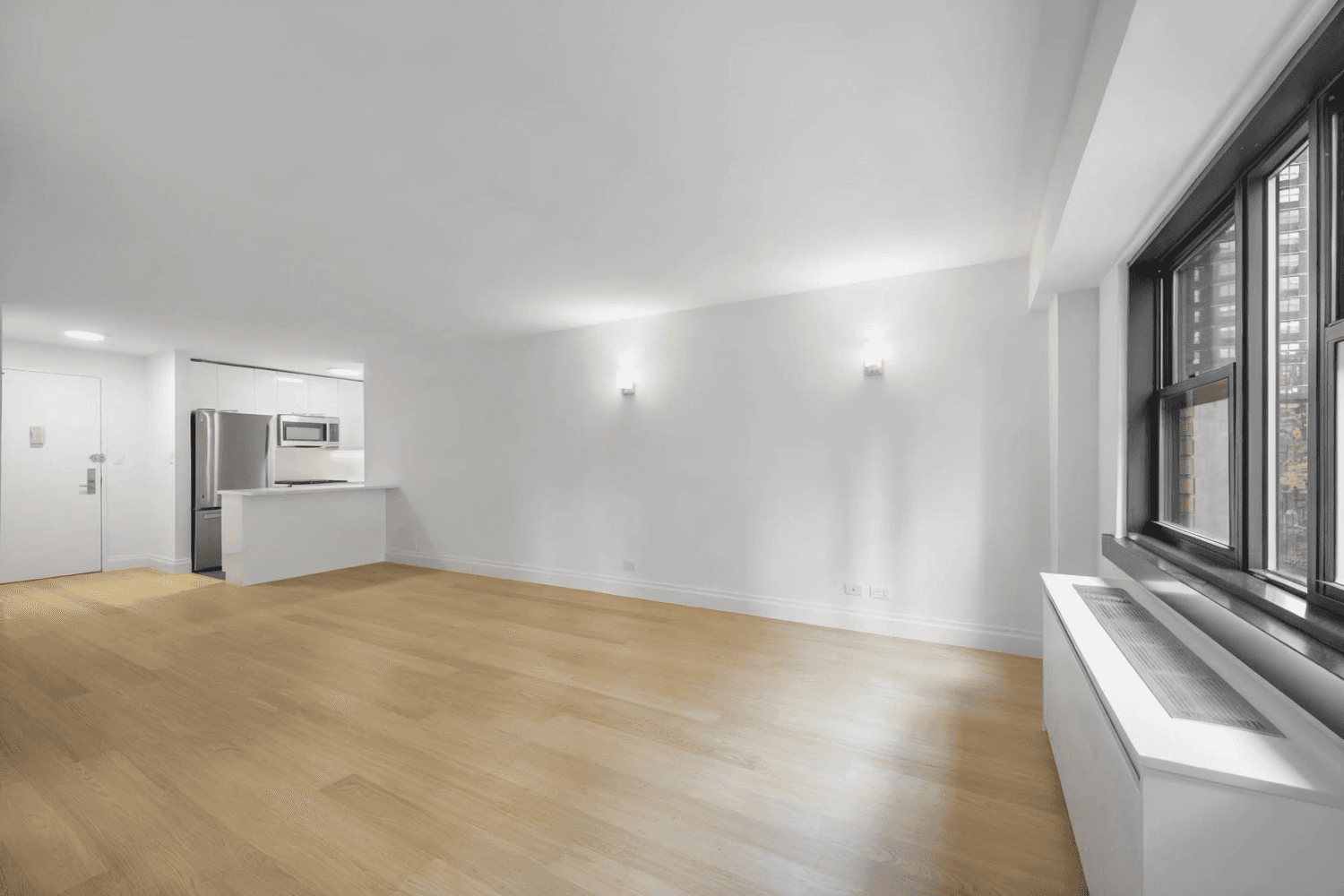 No Board approval is required for this brand newly renovated alcove studio apartment in the Plymouth, a full service cooperative building in the heart of the Upper East Side.