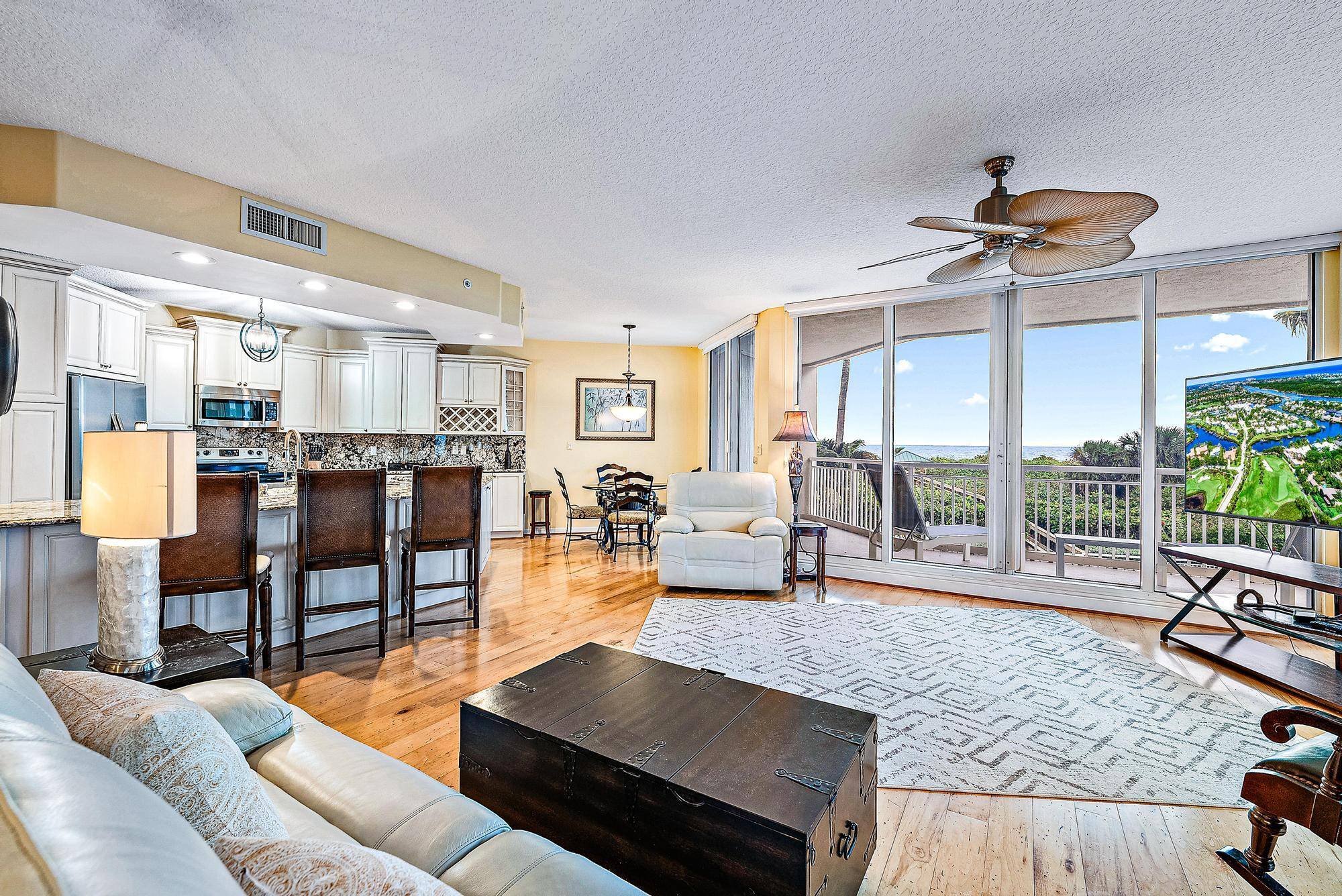Don't miss this stunning southeast corner oceanfront condo with a large wraparound balcony offering breathtaking direct ocean views.
