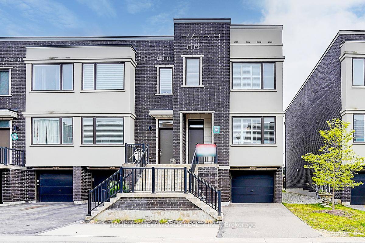 Welcome to Spacious Freehold End Unit Townhouse Built By Treasure Hill.