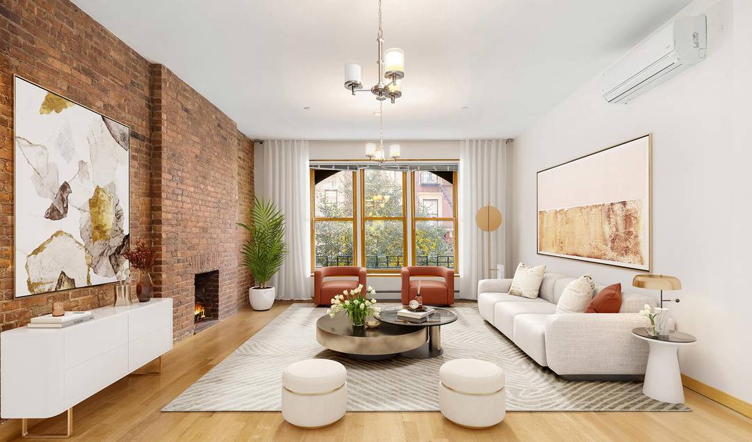A great opportunity to purchase this beautiful four story brownstone in South Harlem steps away from Morningside Park.