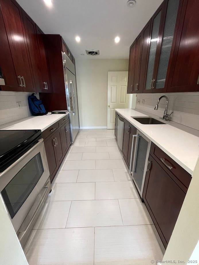 Enjoy this spacious and well maintained 2 bedroom, 2 bath located just steps from the water.