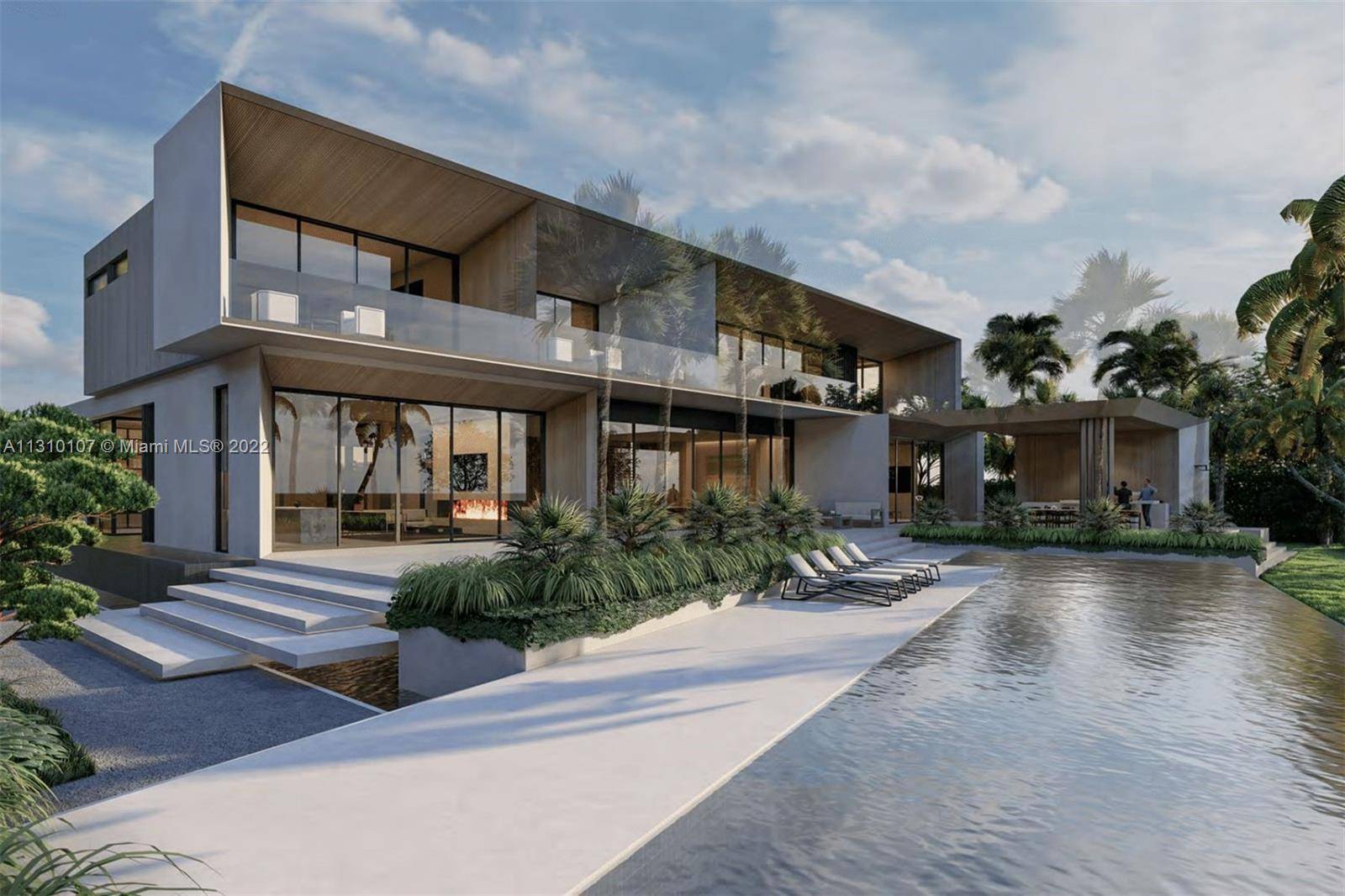 Extraordinary Villa Arte by Aquablue Group on exclusive La Gorce Island.