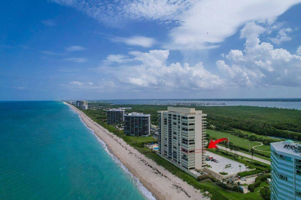 Experience refined coastal living in this meticulously renovated condo offering sweeping, panoramic views of both the Atlantic Ocean and Indian River.
