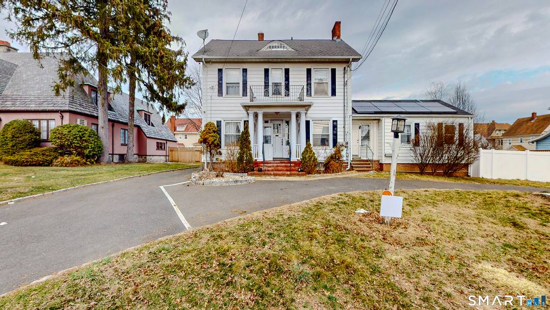 Spacious 3, 369 sq ft home with Central Air, a heated in ground pool, and Half Moon Driveway and an in law suite with its own separate entrance.