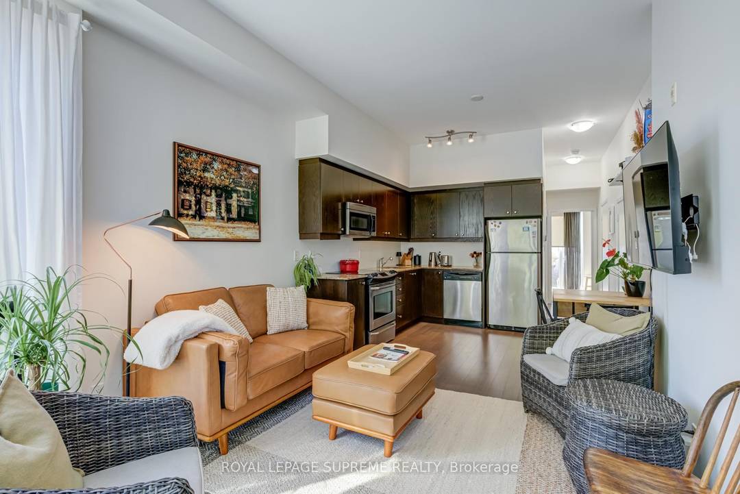 Furnished, One Bedroom Condo Townhouse in the Heart of Leslieville !