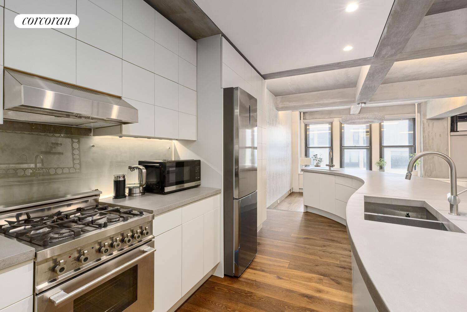 Welcome to limitless renovations in 5D, a fabulous loft at the Kheel Tower.