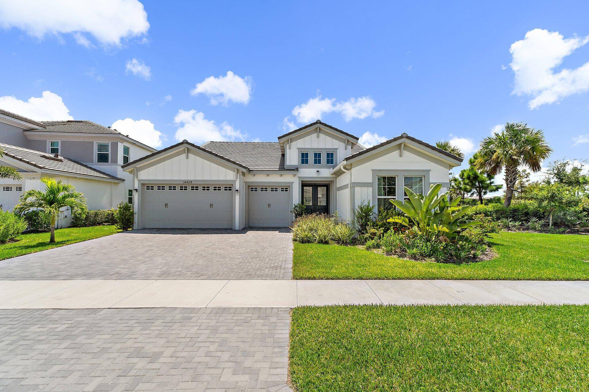 Brand new 2024 construction this stunning Sanderling model offers 4 bedroom office den, 4 full bath, 3 car garage, located on a premium oversized corner lot, showcasing contemporary design with ...
