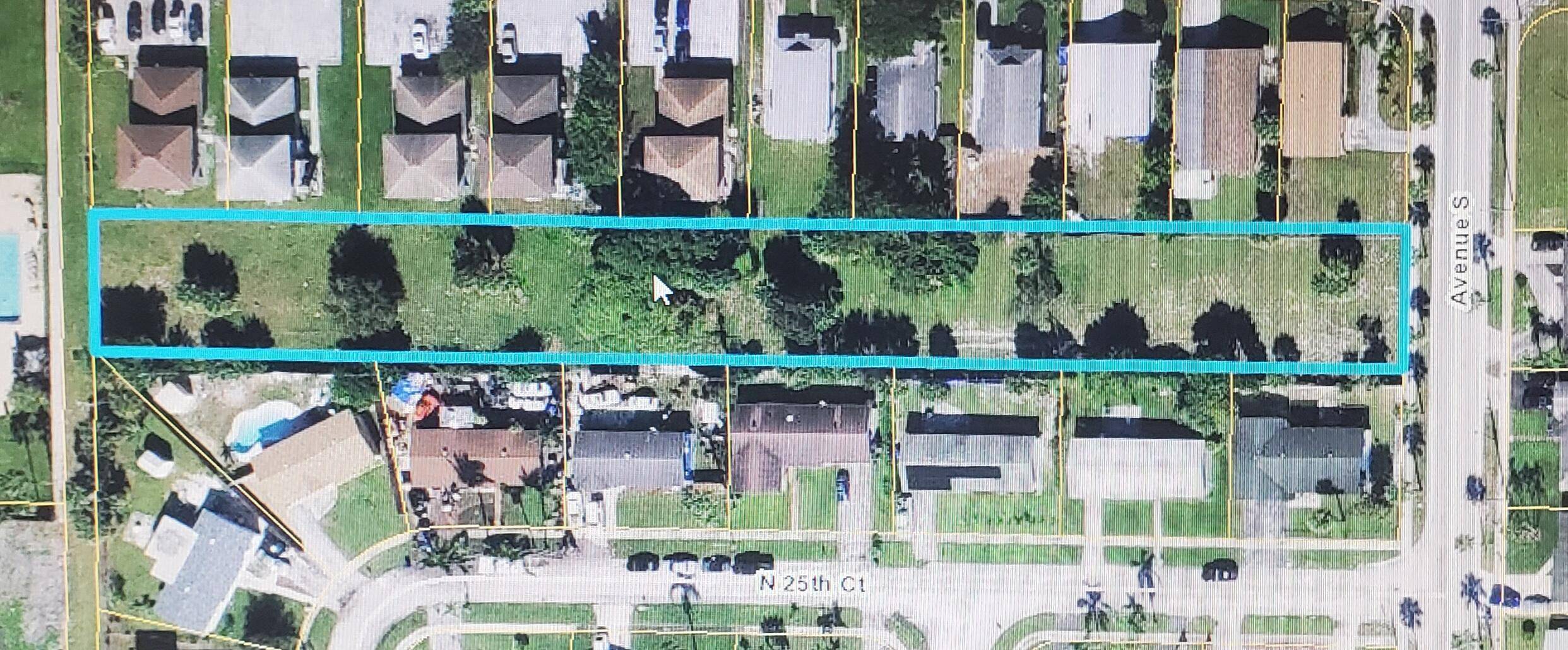 Large 65 Ft. x 650 Ft. property along Avenue S.