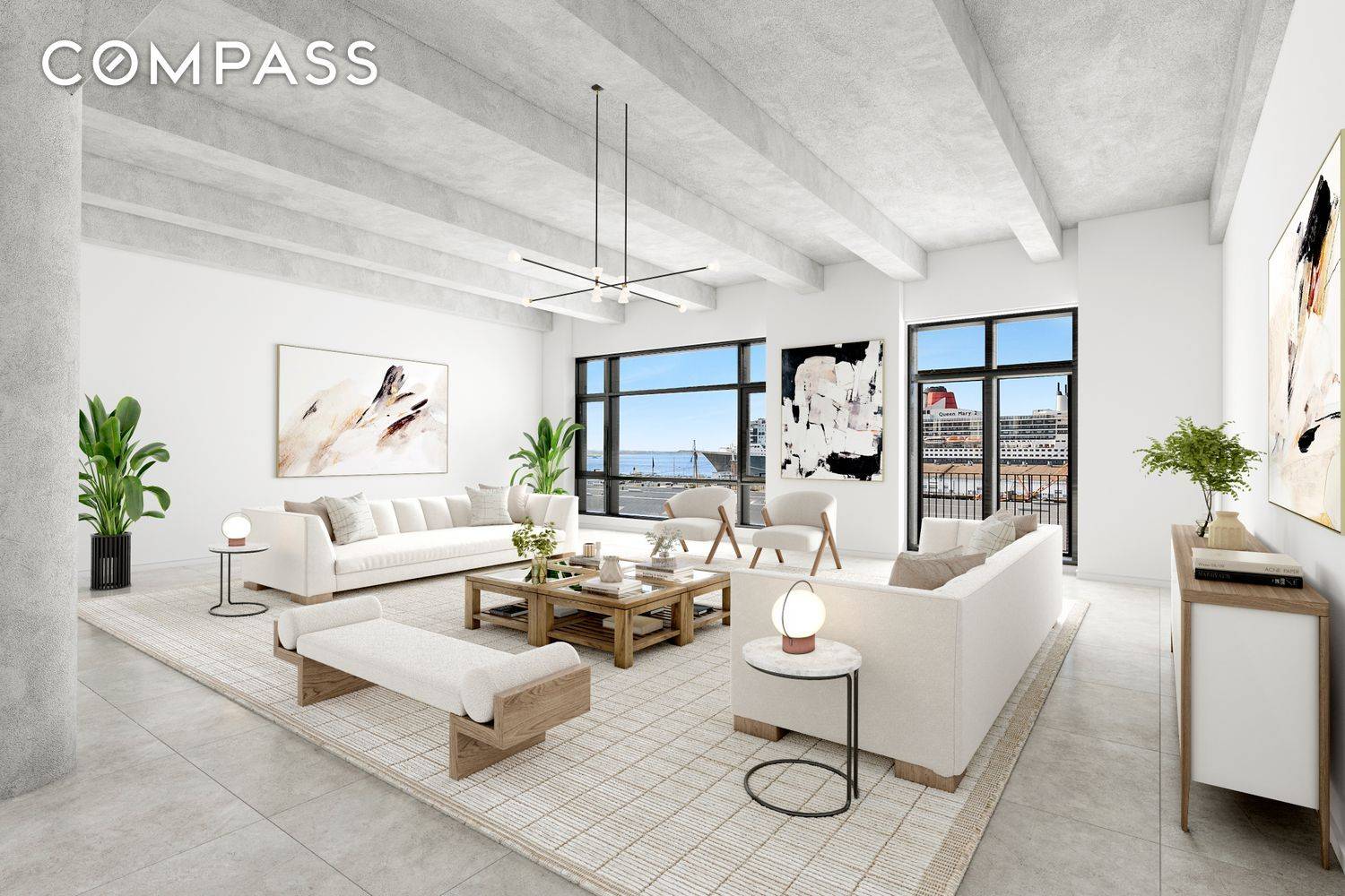 Welcome to unit 53A at 160 Imlay St, the historic New York Dock Building in Red Hook.