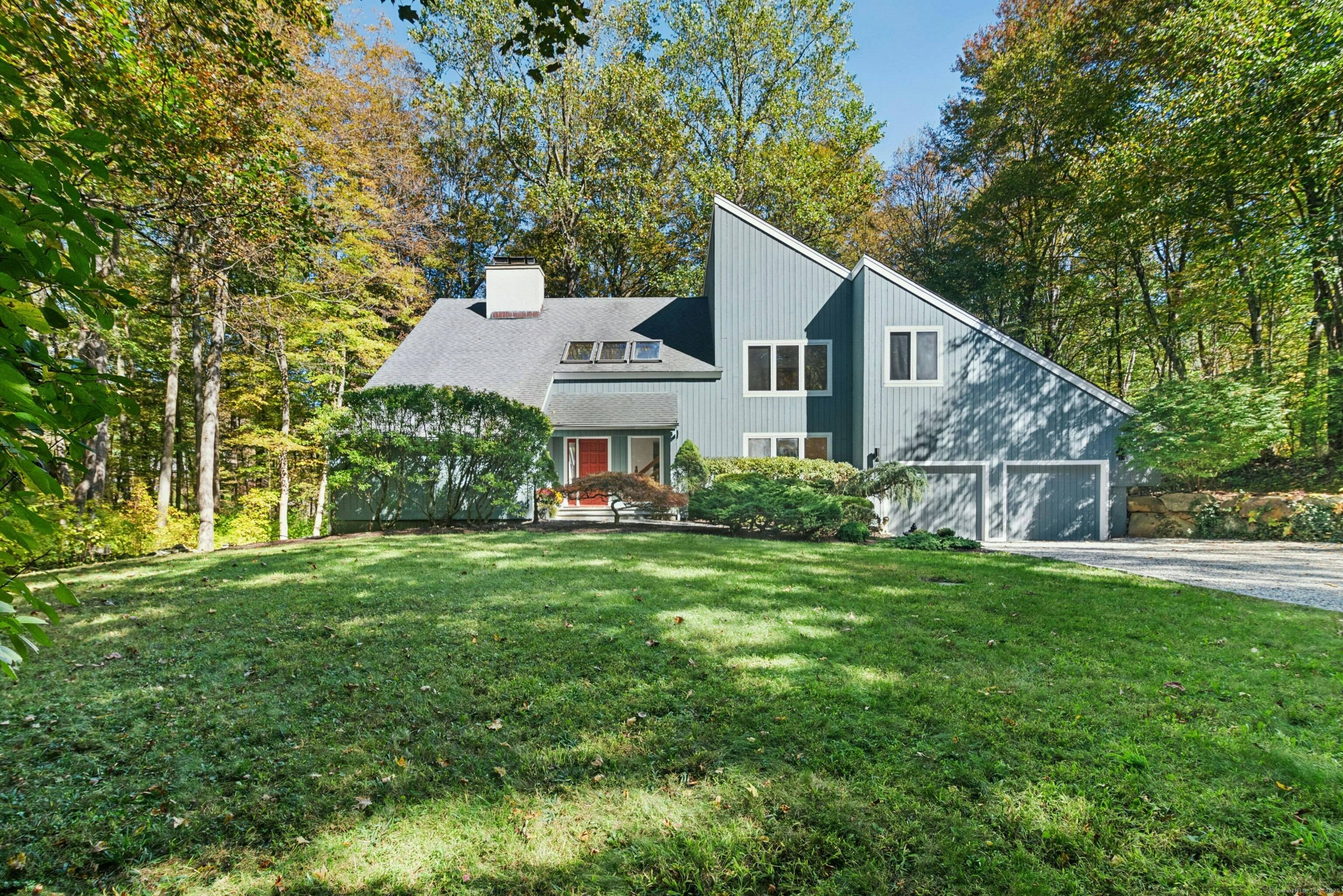 This Contemporary style home offers space, privacy, and a peaceful connection to nature.