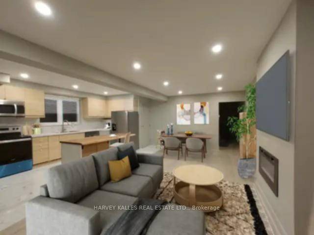 Freshly Renovated Semi Detached Home For Lease Near Yonge amp ; Sheppard.