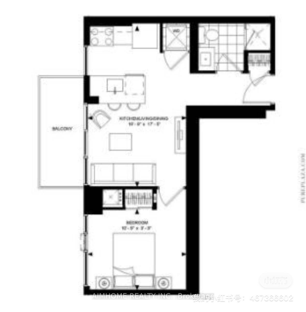 Beautiful And Modern One Bedroom Condo Located In Heart Of Downtown Toronto.