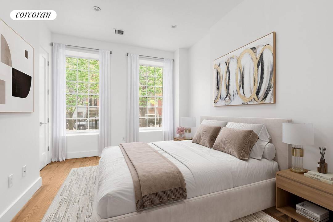 New to the Market Welcome home to 935 Lafayette Avenue Unit 1 a rare and exceptionally priced two bedroom, 2.