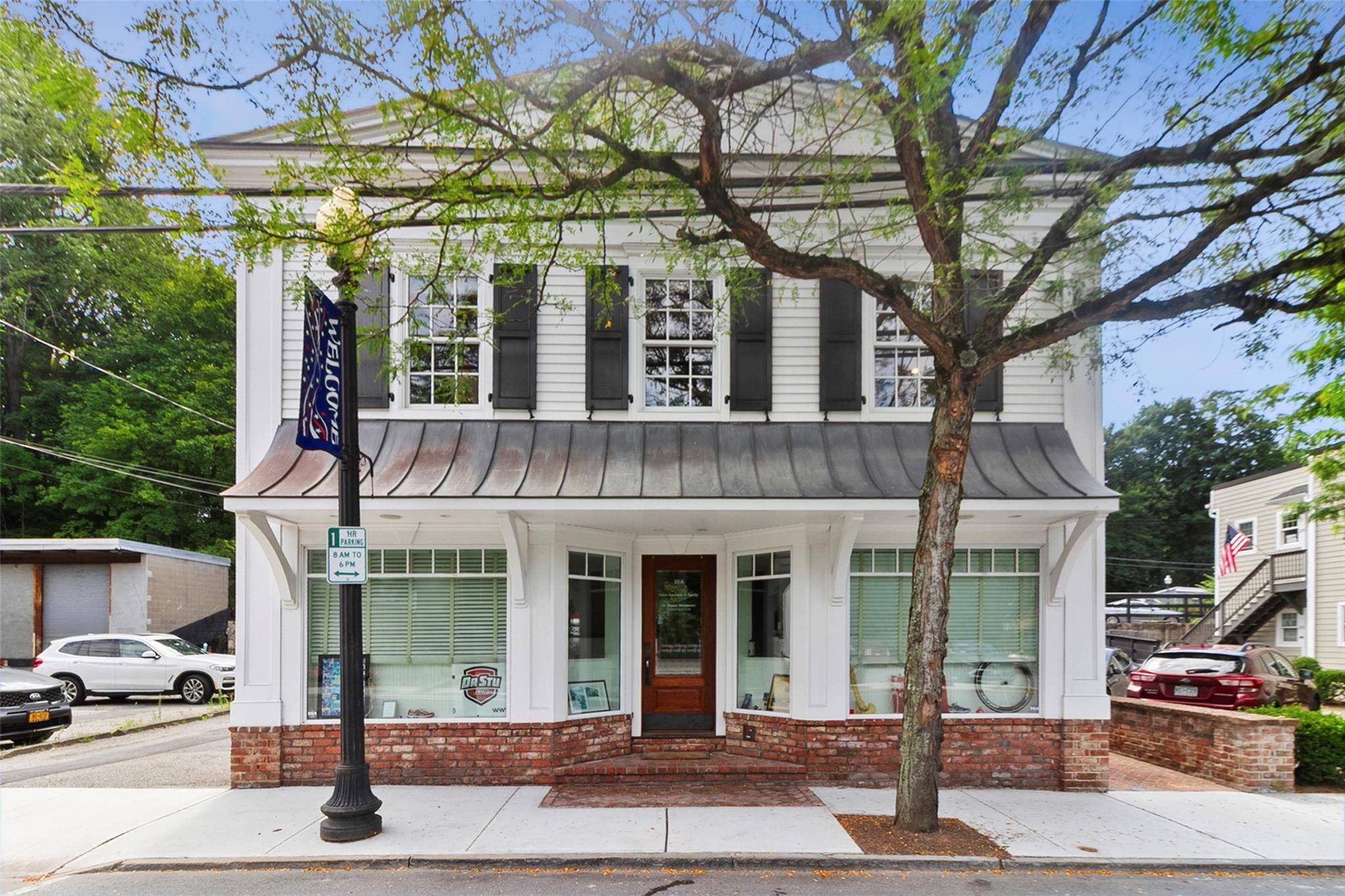 Located in the heart of Bedford Hills, just steps from the train station, this custom built office space offers a rare blend of craftsmanship, elegance, and convenience.