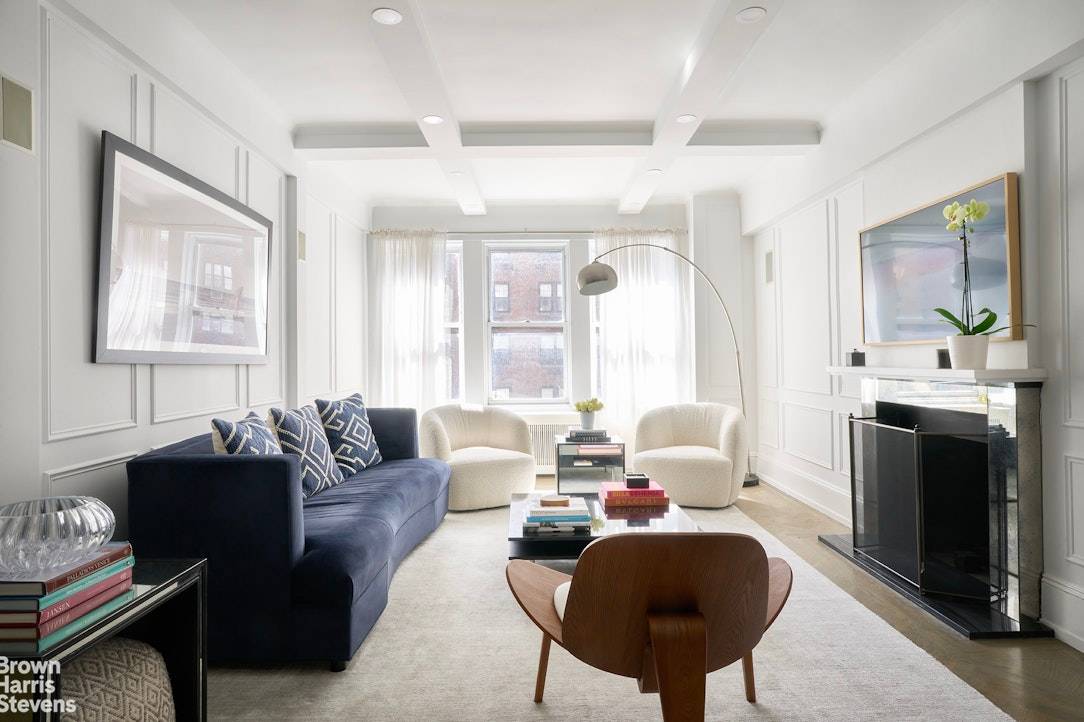 Apartment 9A, a Classic Five, is particularly attractive and gracious.