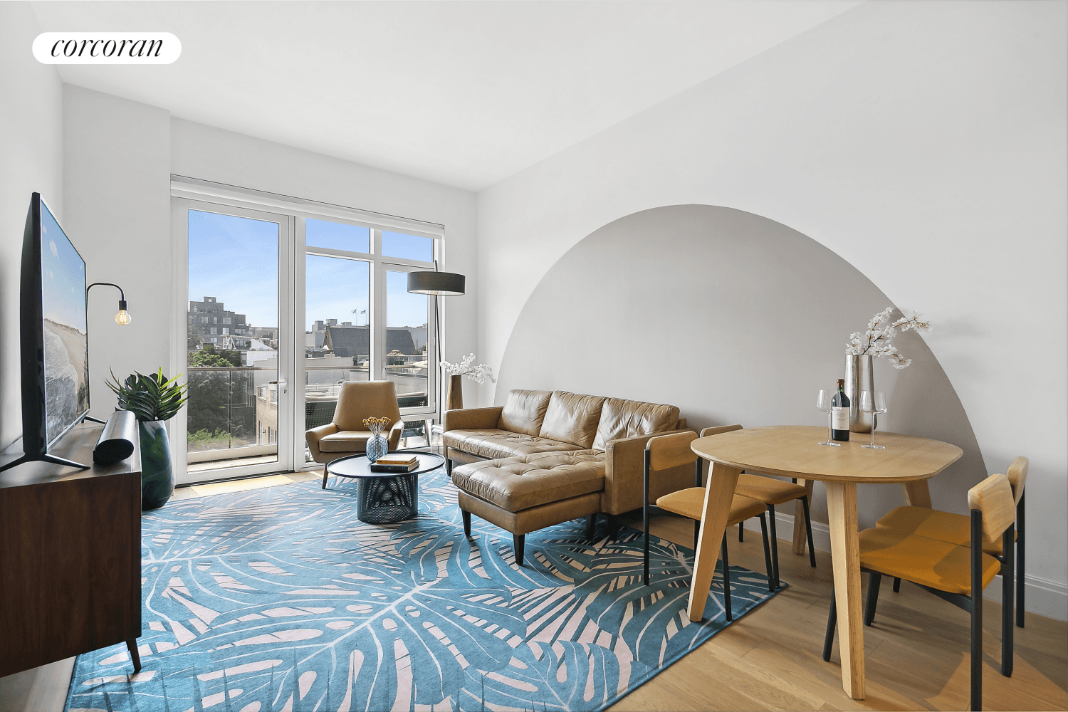 NEW ! A massive 1 Bed with Home Office and Private Balcony awaits you at Arbor Eighteen Condominium at 181 18th Street, Apt 602.