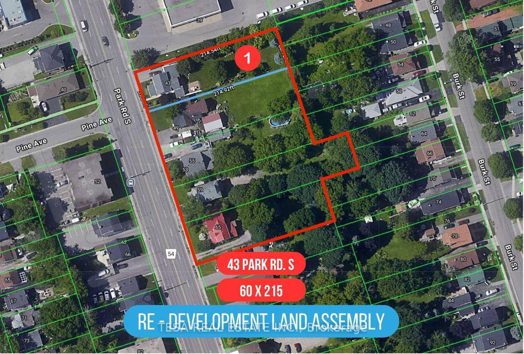 An exceptional opportunity to acquire a fully assembled site of 5 residential lots located directly on an arterial road abutting a commercial plaza, designated as High Density II Residential in ...