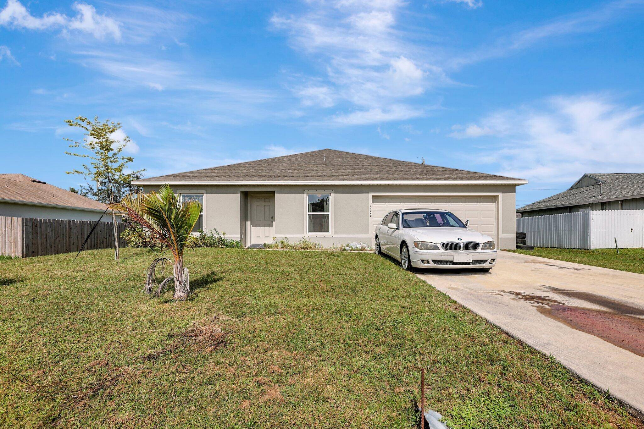 Motivated Seller ! ! ! This beautiful 2022 built home has a split floor plan with 4 bedrooms property appraiser shows 3, 2 bathrooms.