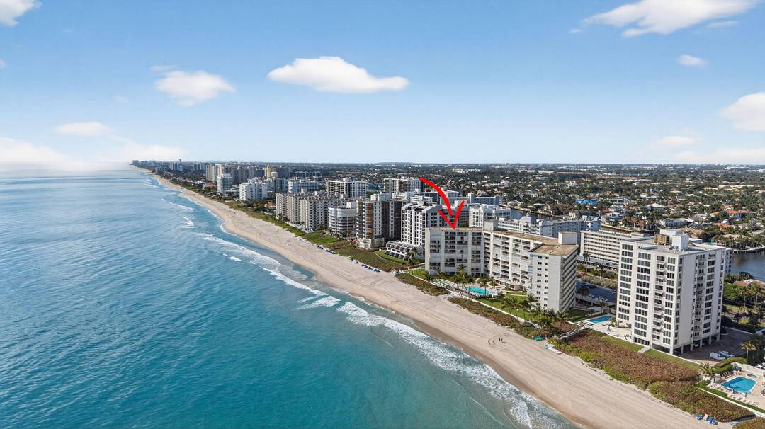 This oceanfront condo in the coveted Penthouse Towers of Highland Beach offers true coastal living with breathtaking Atlantic views and direct private beach access.