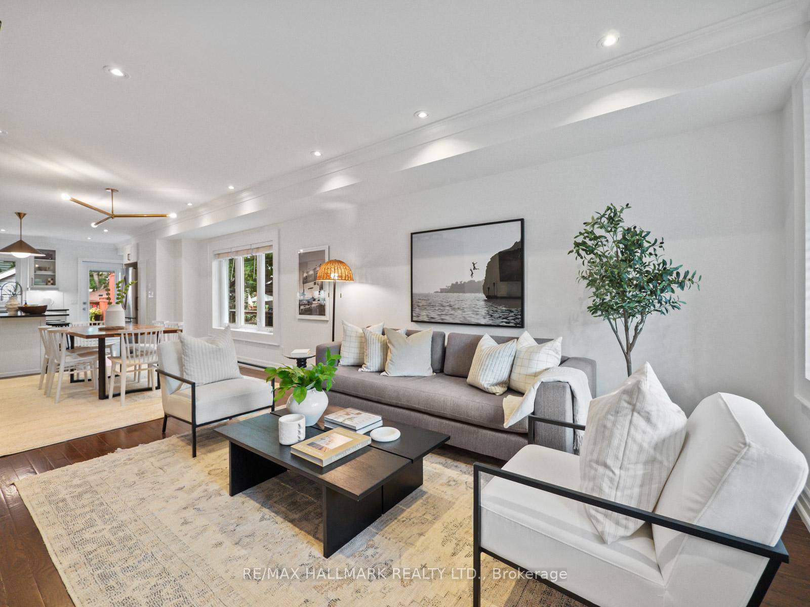 Welcome to 374 Milverton Blvd, a sun drenched, fully renovated 4 1bedroom, 4 bath family home in the heart of prime Danforth Village.