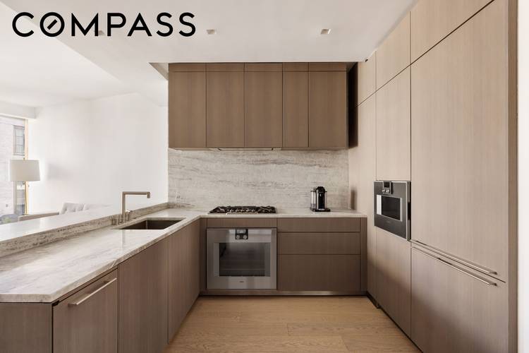 Residence West 9D is being offered with a tenant currently in place, presenting an opportunity to acquire a highly upgraded condominium with immediate income at One High Line.