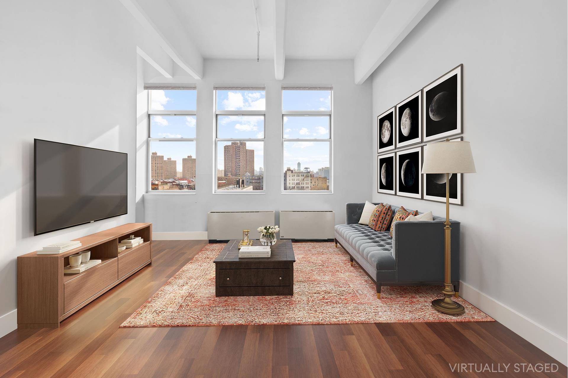 Discover this captivating, sunlit loft nestled within one of Williamsburg's most iconic buildings.