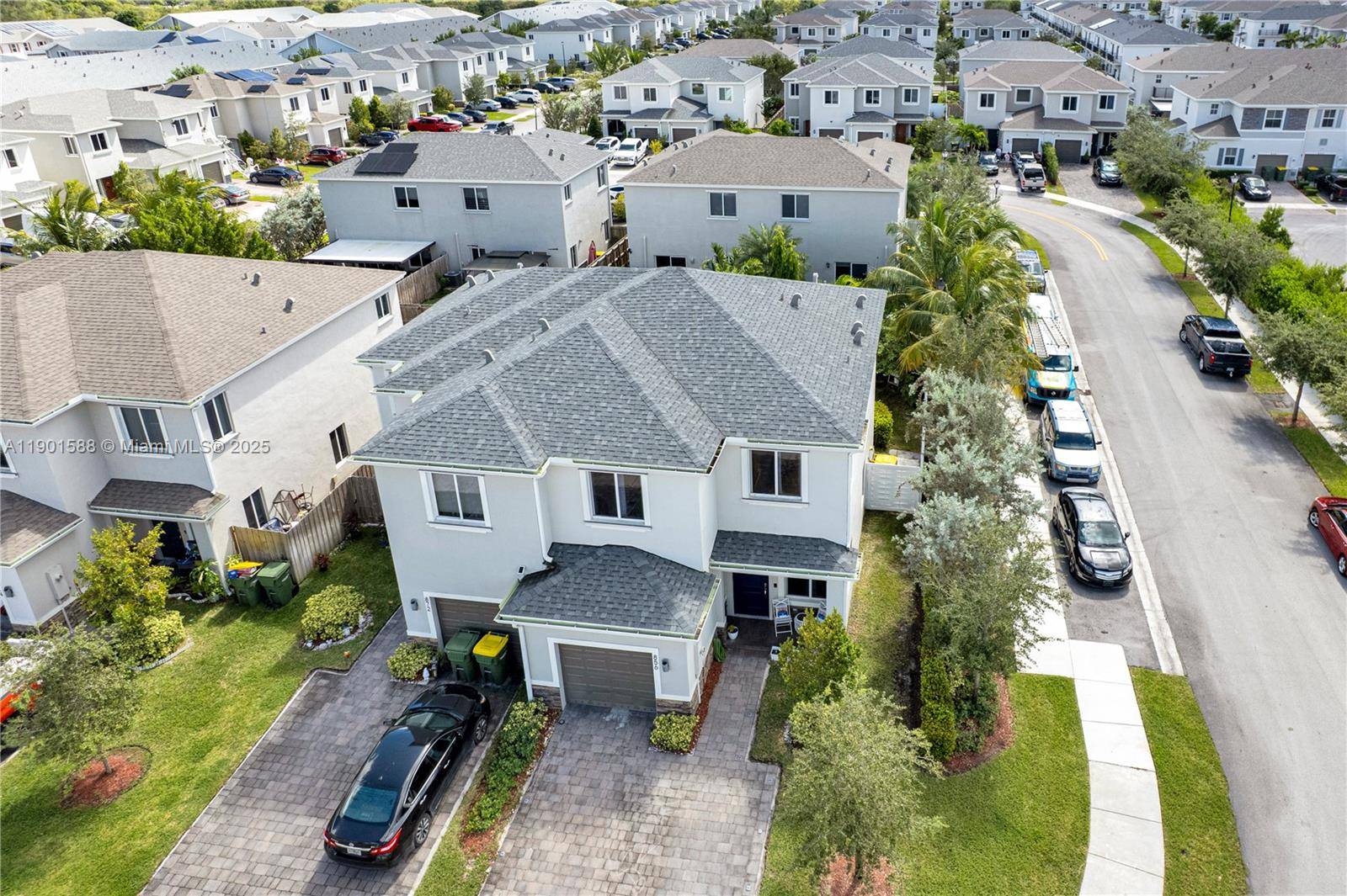 Built in 2021, this modern 3 bedroom, 2 bath home offers open concept living and a private tropical oasis in your own backyard.