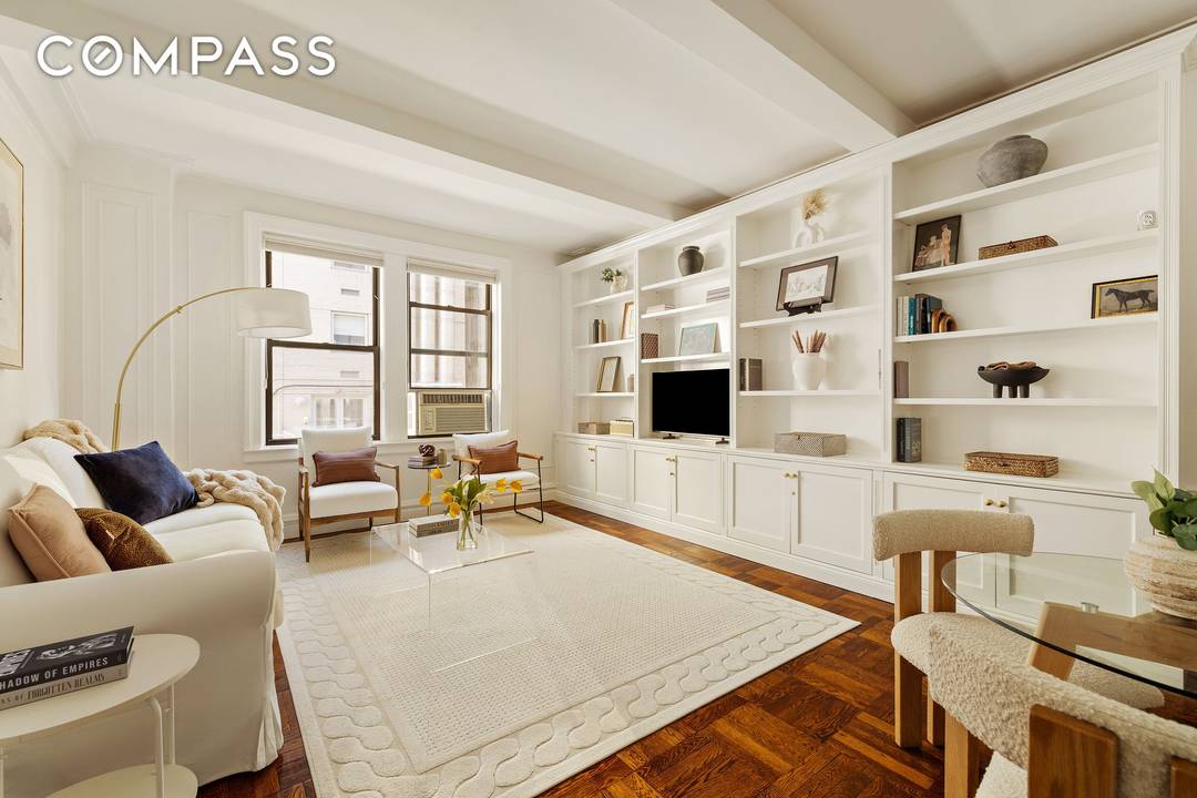 Move right into Residence 4C at 119 East 84th Street, a light filled, renovated 2 bedroom, 1.
