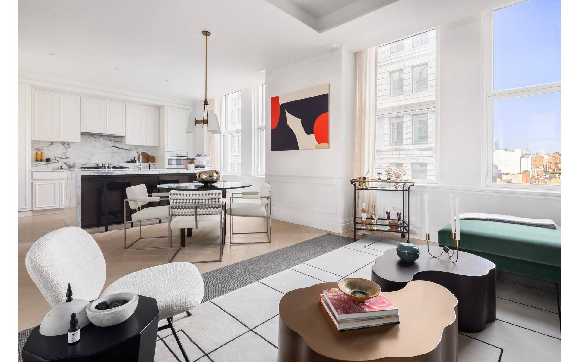 Immediate Occupancy. Paying homage to the most coveted elements of an architectural masterpiece at 108 Leonard, ornamental majesty and historic provenance are leveraged anew with fresh modern forms and contemporary ...