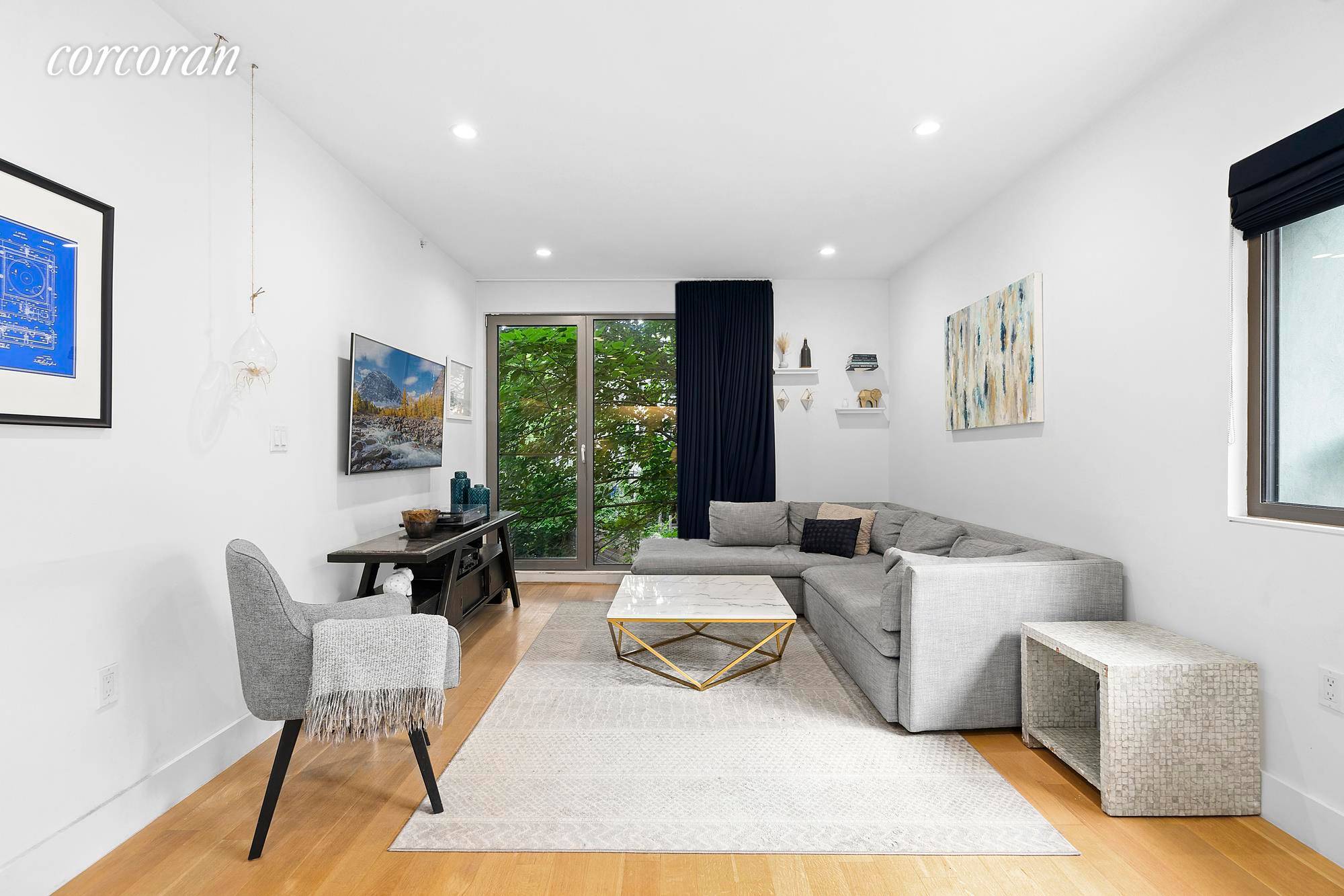 Apartment 2B at 375 Prospect Place is a mint, turn key 1 bedroom 1 bathroom condominium apartment in bucolic Prospect Heights.