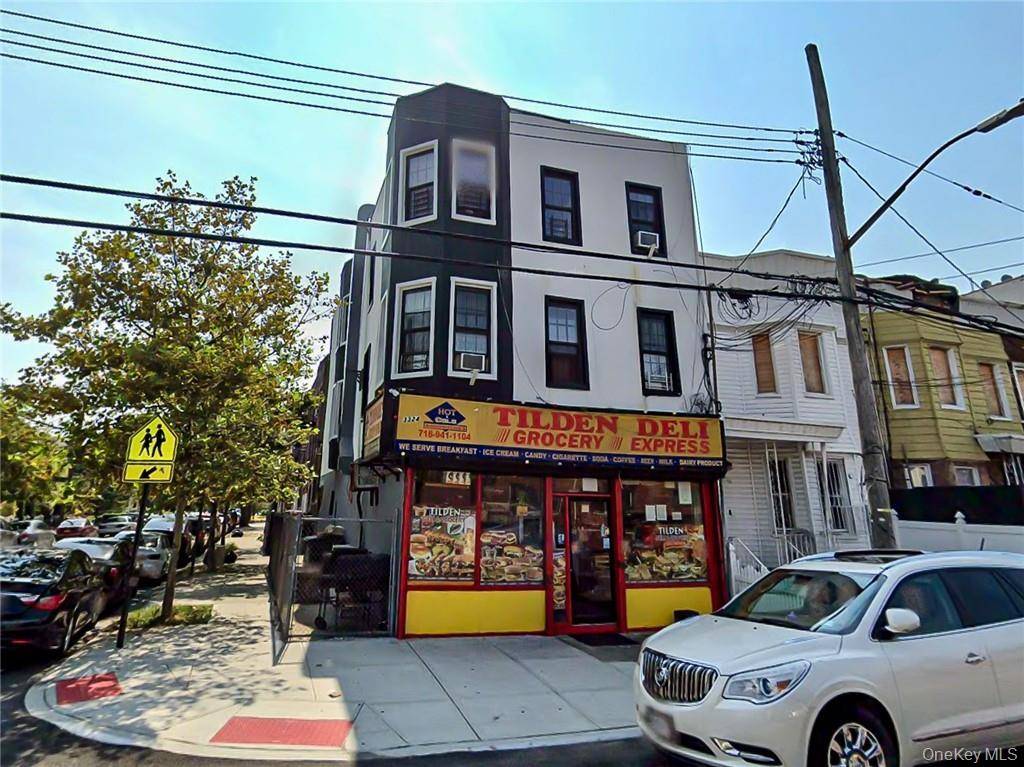 Excellent opportunity for investors to own a semi attached corner mixed use property located in the East Flatbush section of Brooklyn.