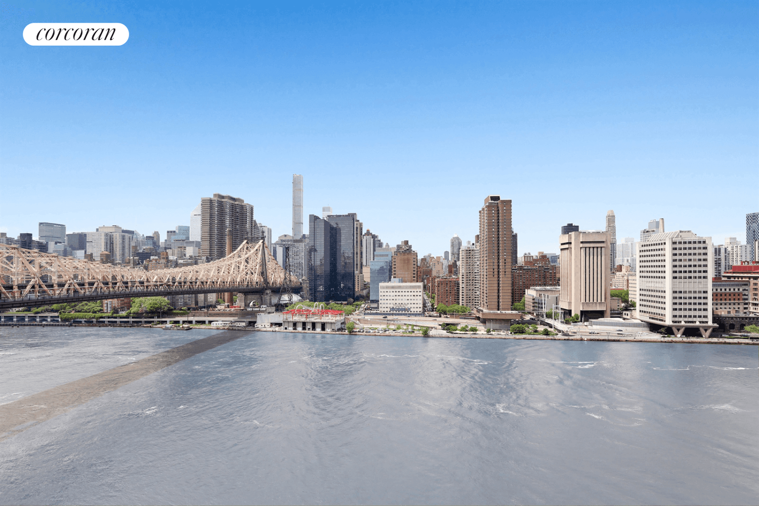 This is One of The Best High Floor Massive 2 Bedrooms 2 Bathrooms with Dining Alcove in One of the Most Desirable Condo Buildings on Roosevelt Island !
