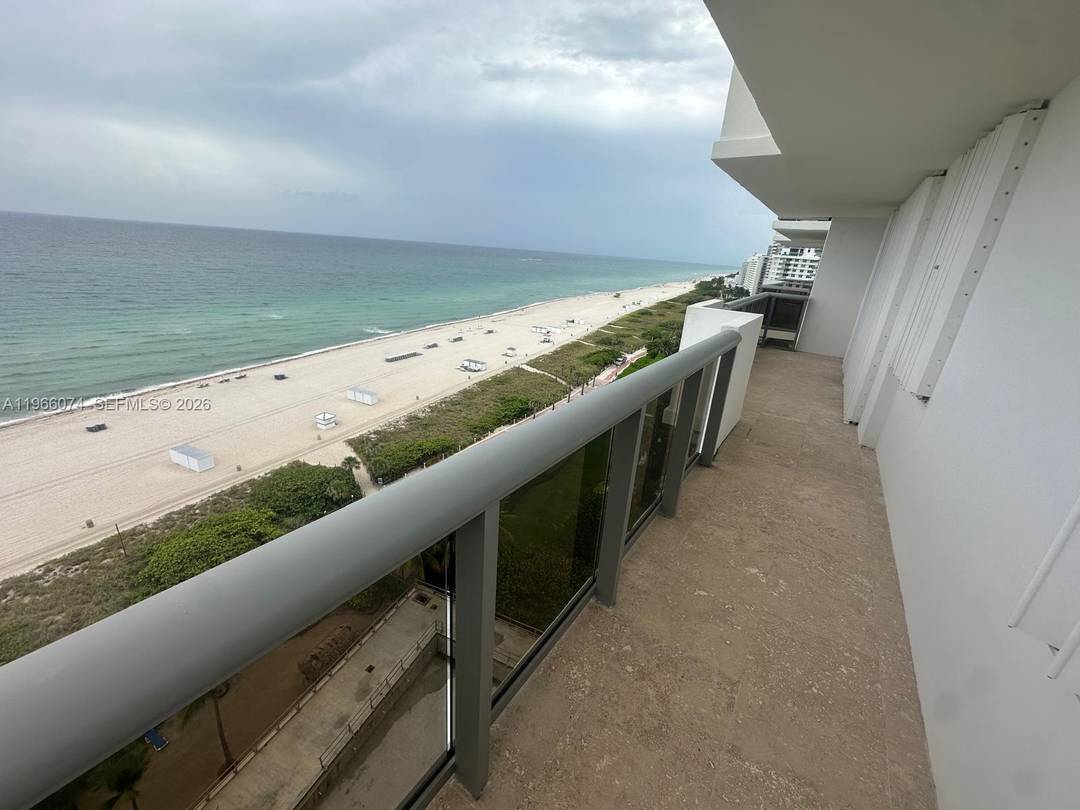 True oceanfront Miami Beach living with direct Atlantic Ocean views.