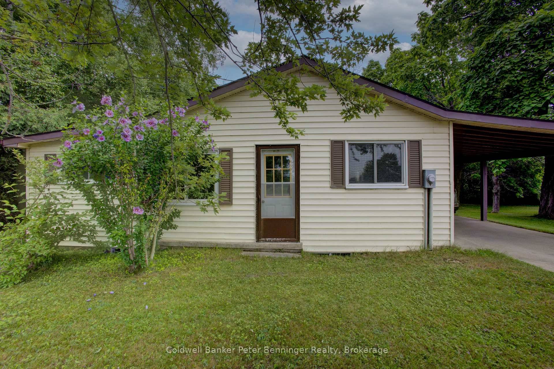 In Inverhuron, a Lake Huron community about 2 miles west of Tiverton, you will discover almost 10 acres of land that includes a 3 bedroom, 1 bath bungalow home with ...