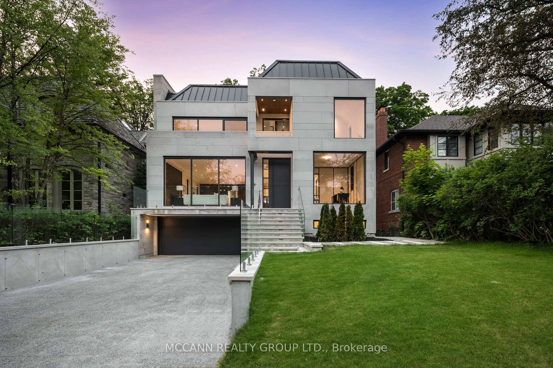 Welcome to this exquisite custom built 4 2 Bedrm 6 Bathrm home, perfectly situated in the heart of Lawrence Park.