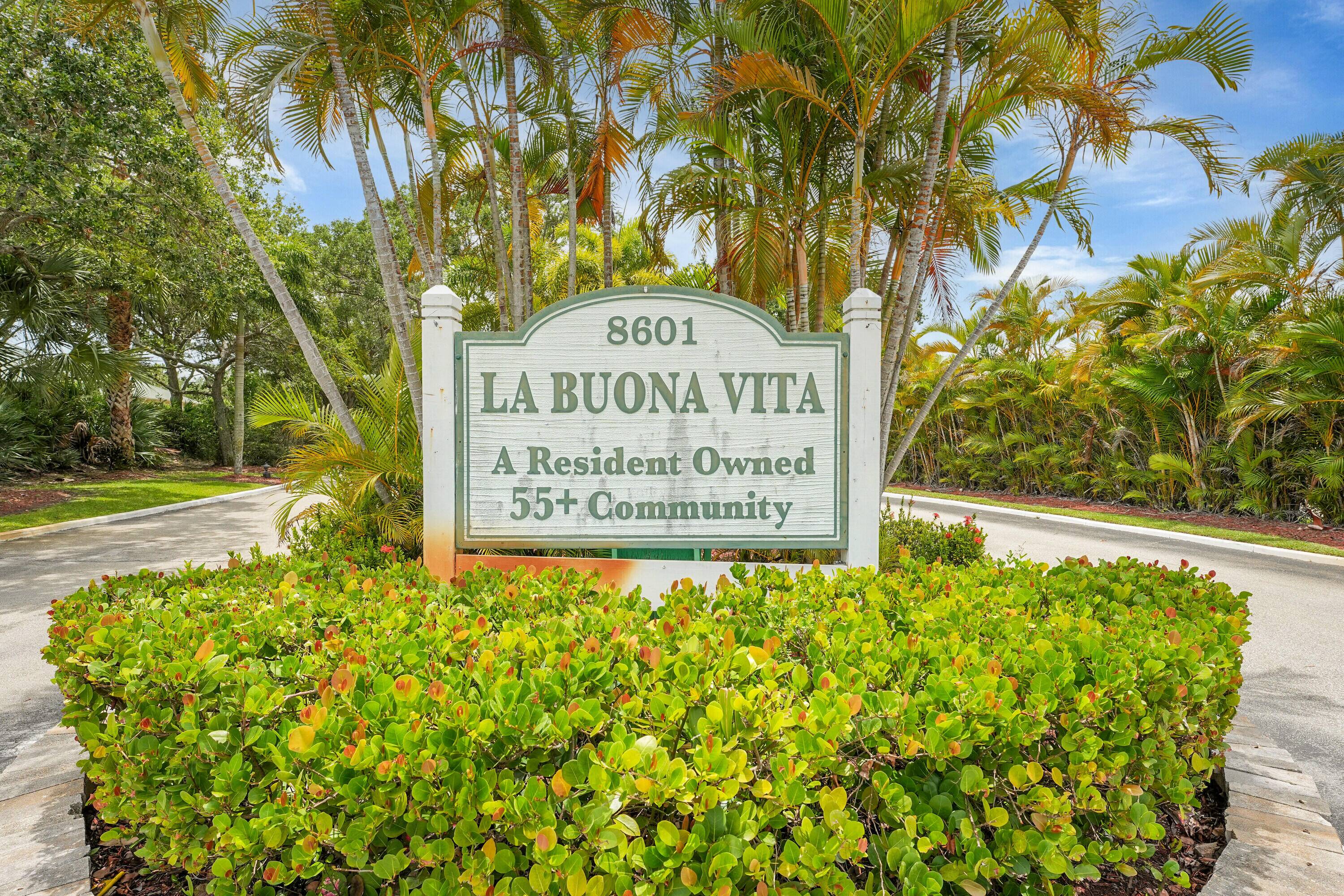 La Buona Vita is a 55 desirable Community in Port St.
