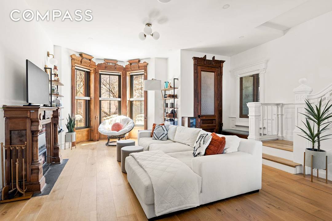 Presenting an incredibly rare offering in vibrant Bushwick, where authentic Brownstones are seldom available.