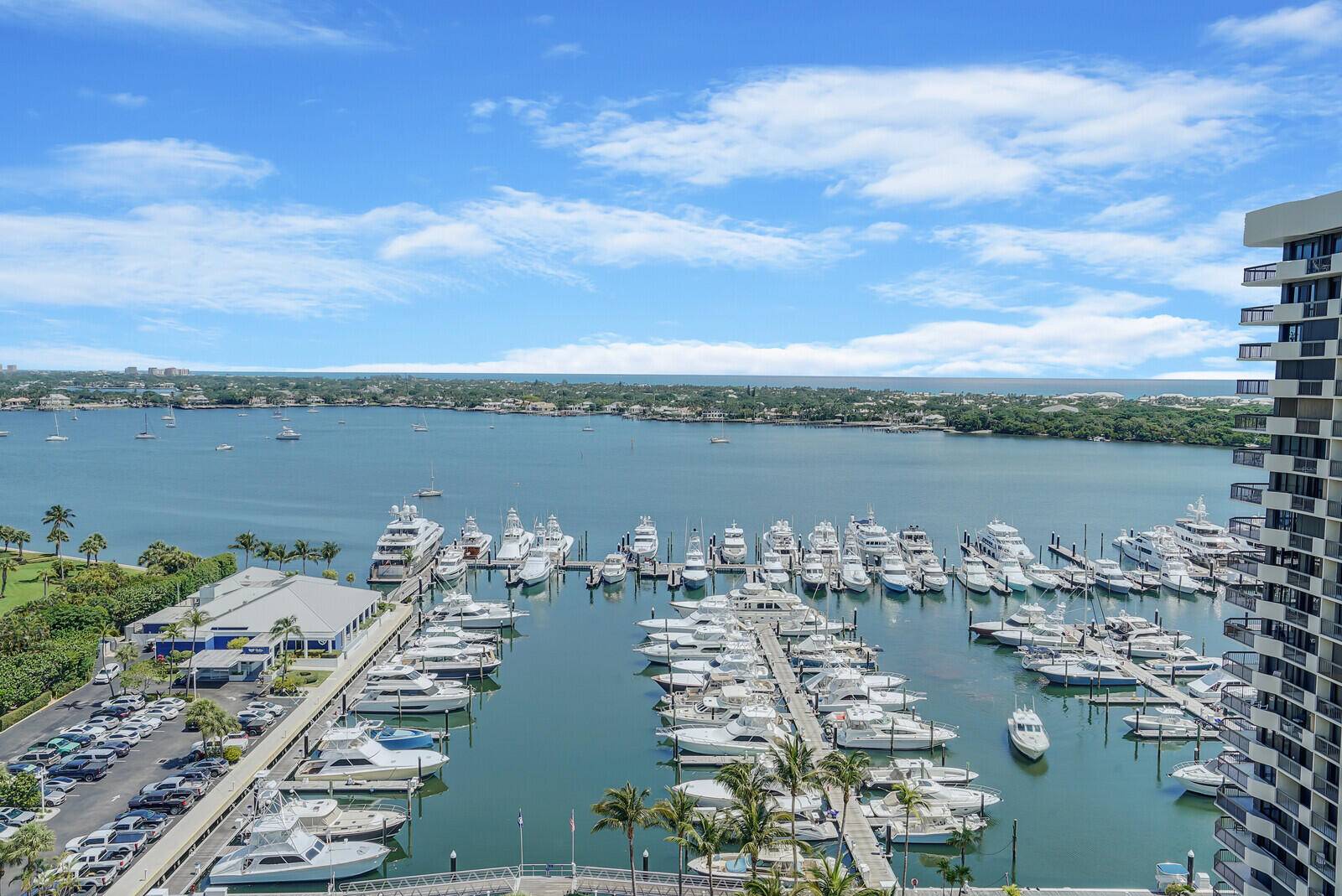Gorgeous Ocean and Intracoastal Waterfront Views from this spacious corner condo.