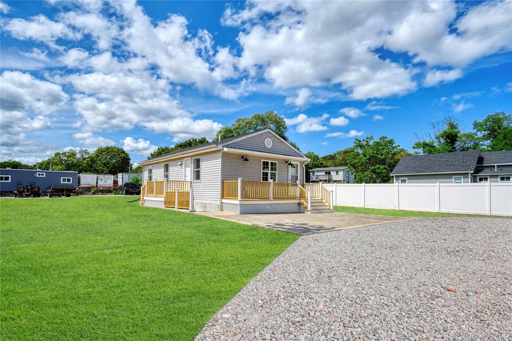 Beautifully renovated home located in Center Moriches town just north of Montauk Highway !