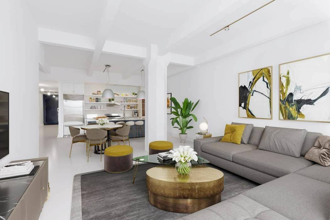 This 1 bedroom plus home office and two full baths sprawling loft with approx.