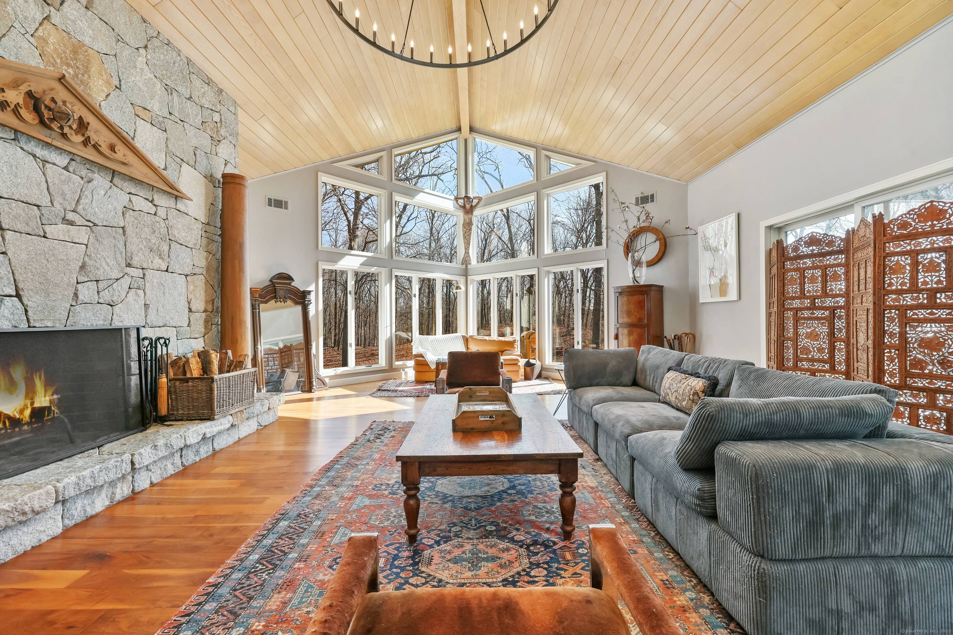 Just 60 miles east of New York City, on a quiet scenic country road in lower Easton's coveted Aspetuck Four Corners, nestled on 3 acres, is what appears to be ...
