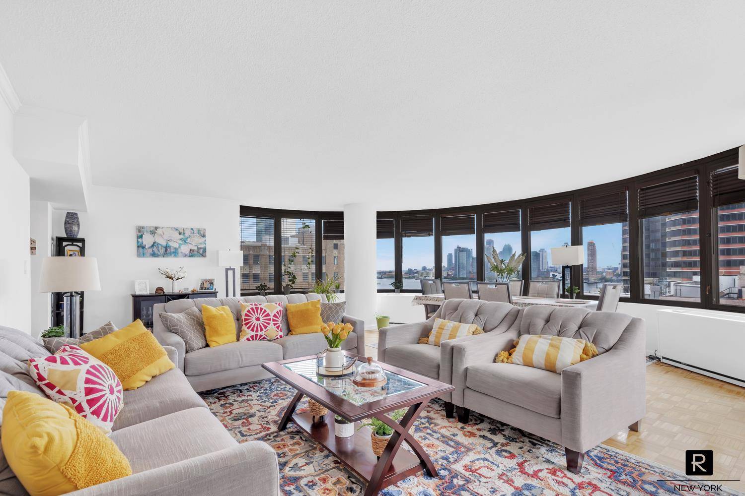 Stunning East and South Facing Sprawling Home With 15 Windows in the Living Room Alone !