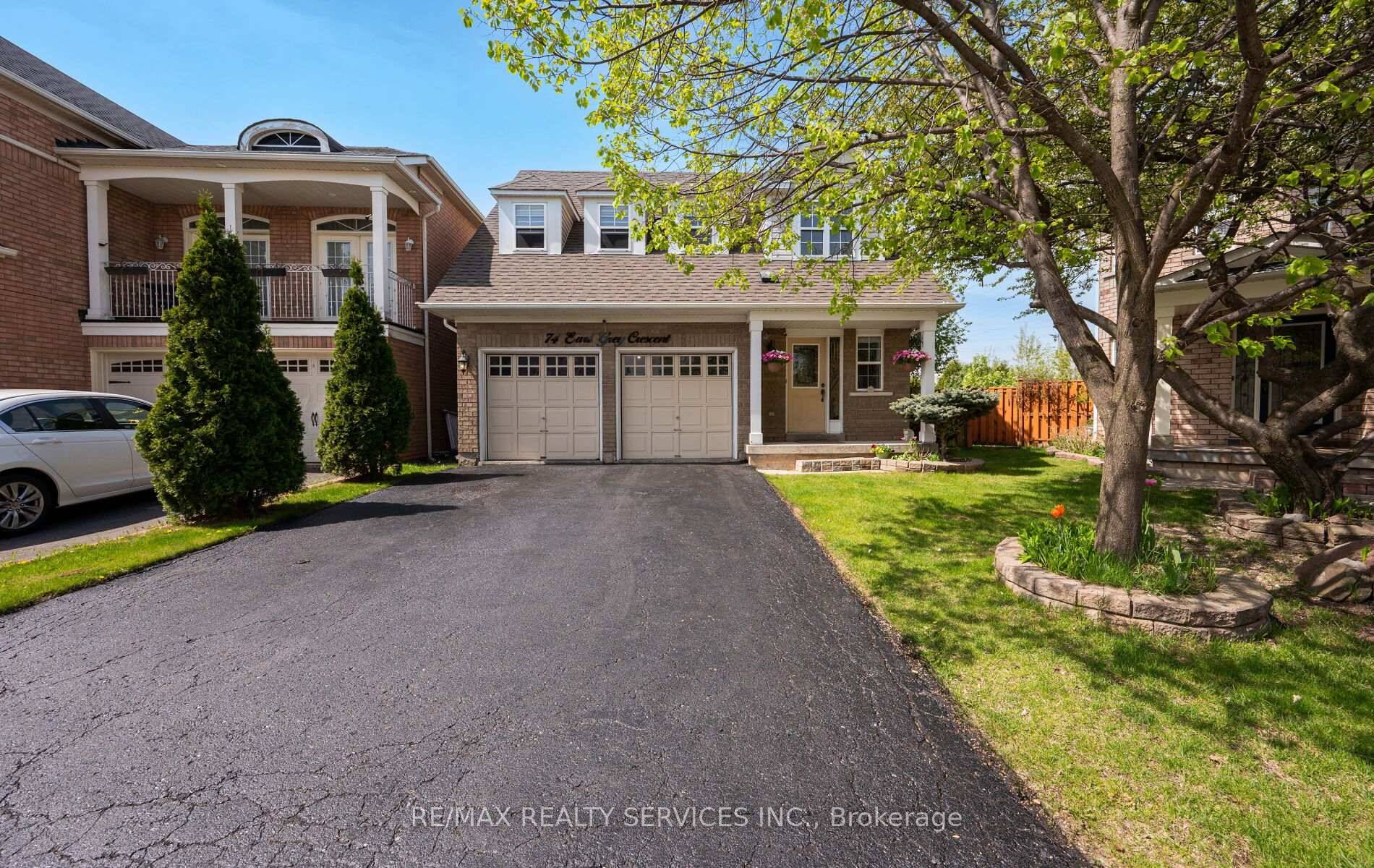 Gorgeous Detached Home With Double Car Garage On A Premium Pie Shaped Lot With No Neighbor's In The Back Step Inside To A Bright And Spacious Open Concept Main Floor ...