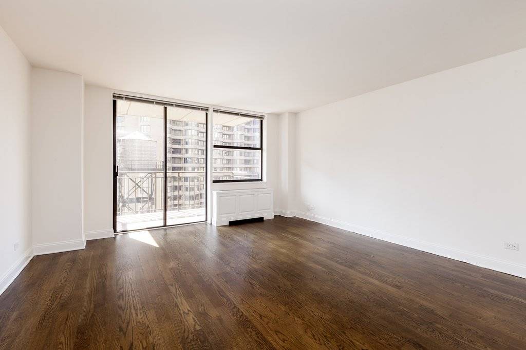 Spacious one bedroom residence with Southern exposure at New York Tower.