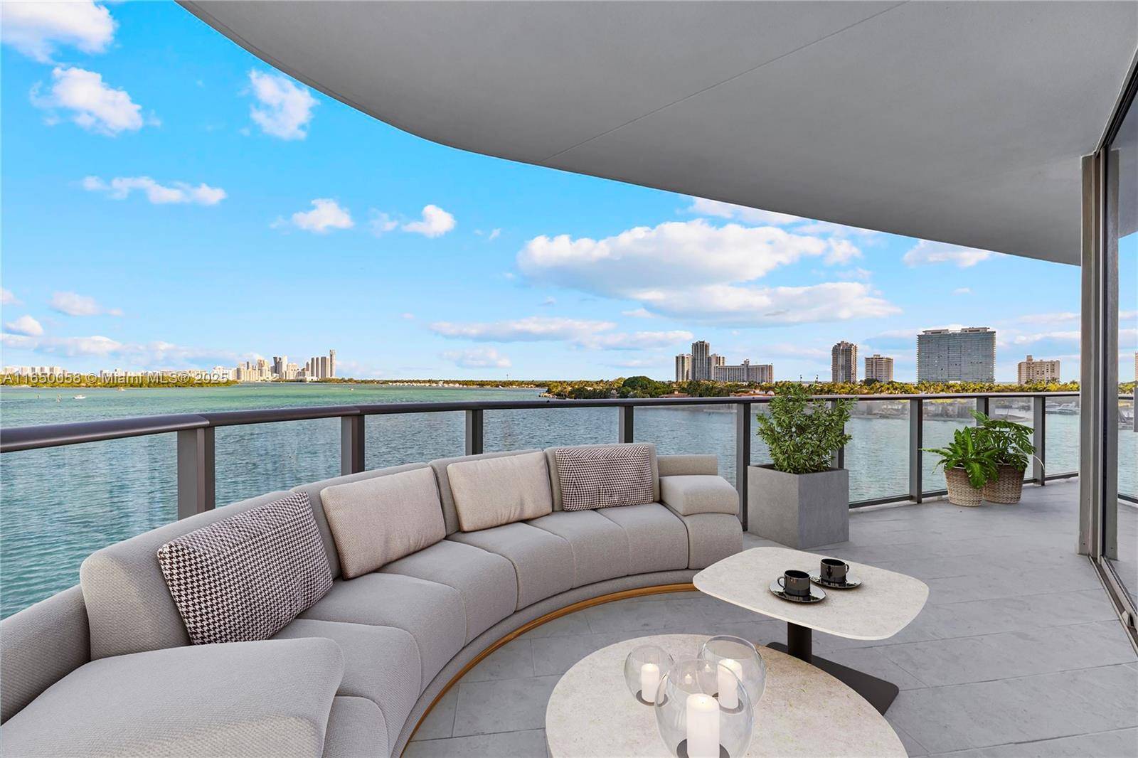 Stunning corner unit at Onda Residences, the first new construction in Bay Harbour Island.