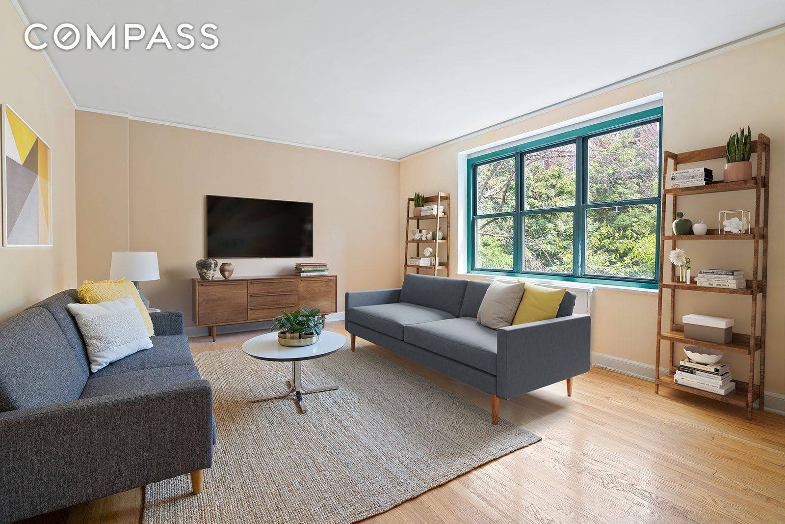 Located on a quiet, tree lined street in vibrant Jackson Heights, you ll love this extra large one bedroom one bathroom apartment with great flow, lots of light, and high ...