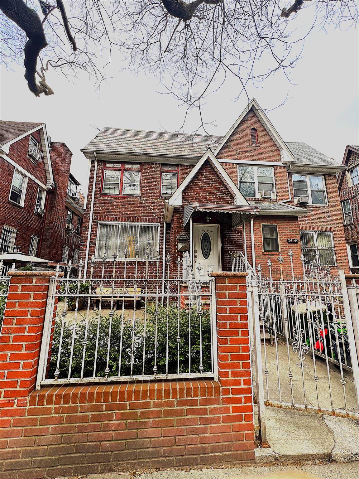 Turn Your Dream into Reality with This Rare Legal 3 Family Brick Home in Prime Jackson Heights !