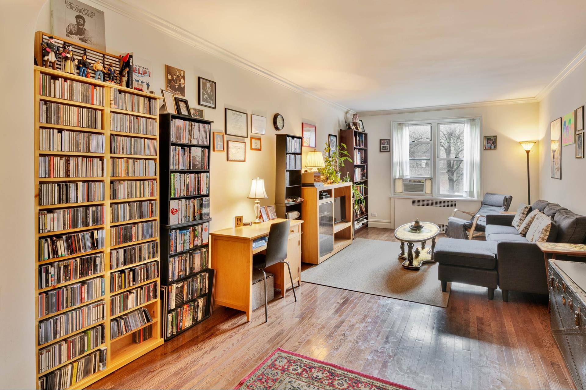 Welcome home to this 900sqft 1BR in a beautiful classic pre war coop.
