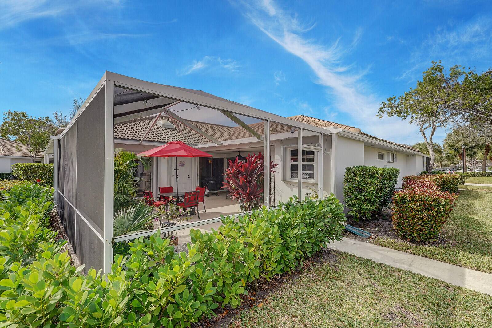 Discover easy living in this charming Sun Terrace villa, featuring two bedrooms and two baths, all on one level.